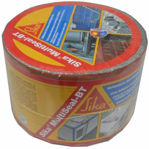 CINTA DE SELLADO DE BUTILO ALTAMENTE ADHESIVA SIKA® MultiSeal BT 100mm x 10m GRIS