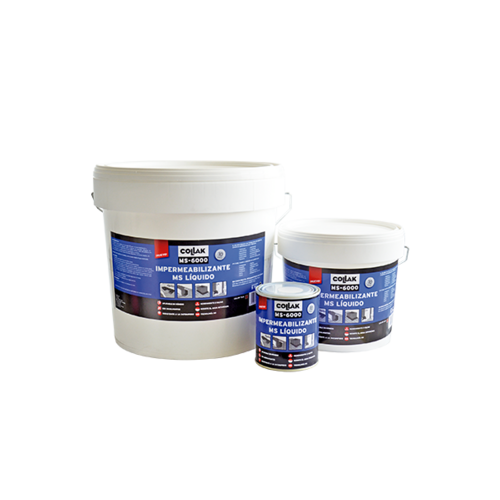 REVESTIMIENTO LIQUIDO MS PARA IMPERMEABILIZACION MS-6000 1KG GRIS