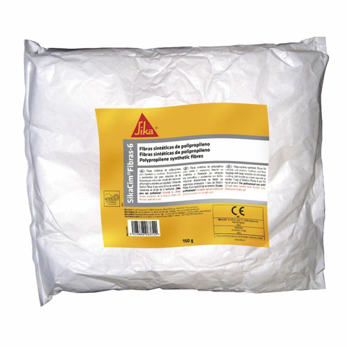 Añadir a la cesta SikaCim® Fibras FIBRA DE POLIPROPILENO MONOFILAMENTO PARA HORMIGONES Y MORTEROS 150G SikaCim® Fibras FIBRA DE POLIPROPILENO MONOFILAMENTO PARA HORMIGONES Y MORTEROS 150G
