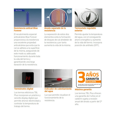 TERMO ELECTRICO TBL-100 100L COINTRA