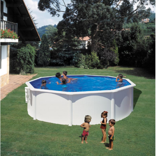 GRE BORA BORA REDONDA BLANCO Ø460 X ↕120 CM  KITPR453