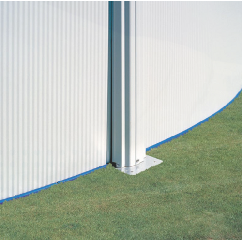 GRE BORA BORA OVALADA BLANCA 500 X 300 X ↕ 120 CM  KITPROV503