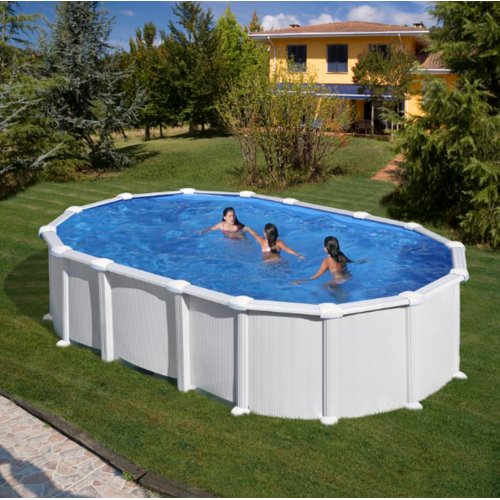 GRE HAITI OVALADA BLANCA 610 X 375 X ↕132 CM  KITPROV6188