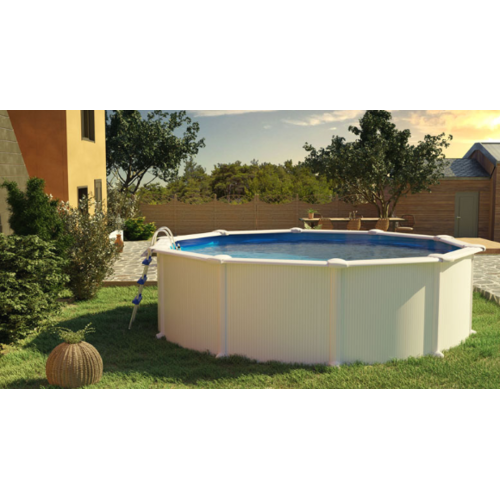 GRE FIDJI REDONDA BLANCA Ø460 X ↕120 CM  KIT460ECO