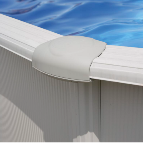 GRE FIDJI REDONDA BLANCA Ø460 X ↕120 CM  KIT460ECO