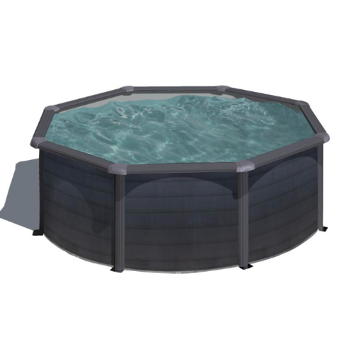 GRE KEA REDONDA GRAPHITO Ø300 X ↕120 CM  KIT300GF