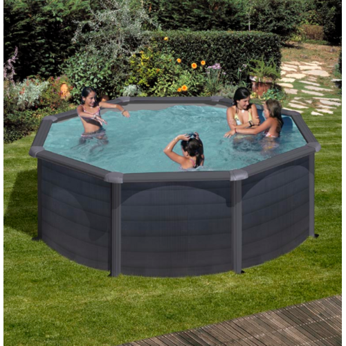 GRE KEA REDONDA GRAPHITO Ø300 X ↕120 CM  KIT300GF