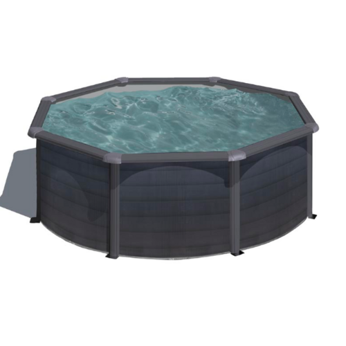 GRE KEA REDONDA GRAPHITO Ø350 X ↕120 CM  KIT350GF