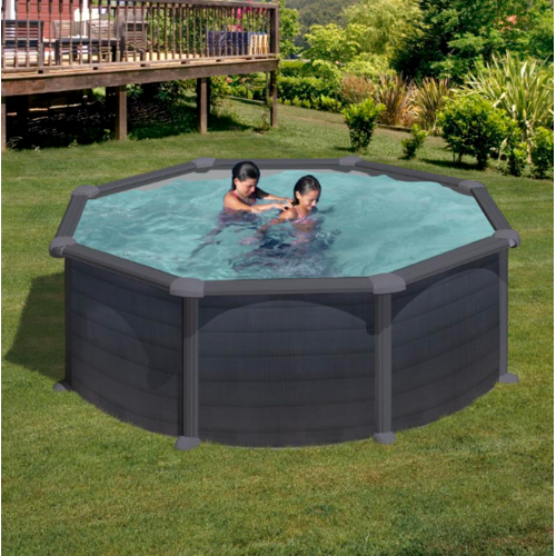 GRE GRANADA REDONDA GRAPHITO Ø350 X ↕132 CM  KITPR358GF