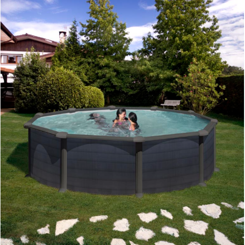 GRE GRANADA REDONDA GRAPHITO Ø460 X ↕132 CM  KITPR458GF