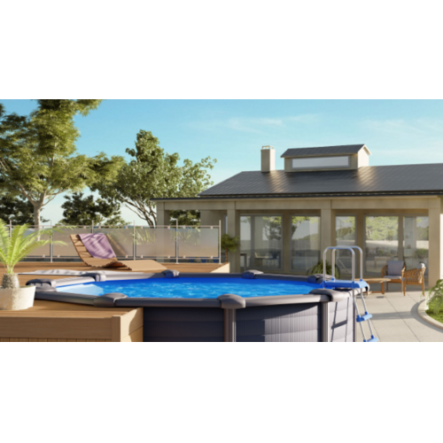 GRE GRANADA REDONDA GRAPHITO Ø460 X ↕132 CM  KITPR458GF