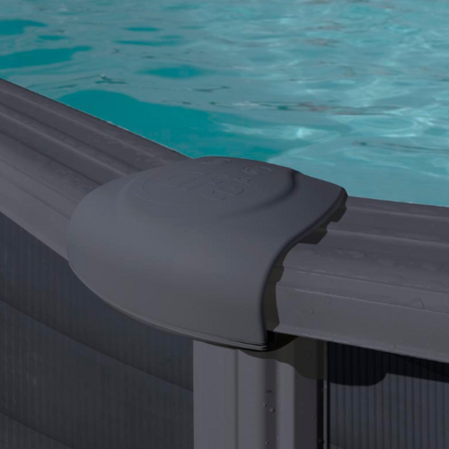 GRE GRANADA REDONDA GRAPHITO Ø550 X ↕132 CM  KITPR558GF