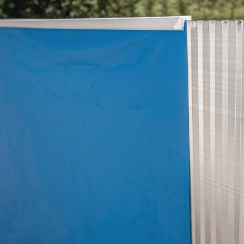 GRE MAURITIUS REDONDA IMITACIÓN MADERA Ø350 X ↕132 CM  KITPR358WO