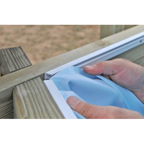 GRE LILI 2 PISCINA REDONDA DE MADERA Ø280 X ↕107 CM  800008