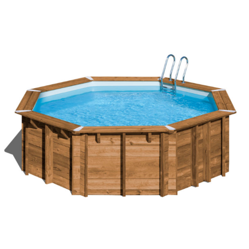 GRE VASTO PISCINA MADERA REDONDA Ø428 X ↕136 CM  790302