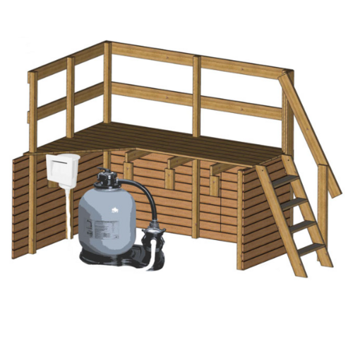 GRE DECK PLATAFORMA DE MADERA  DECK1