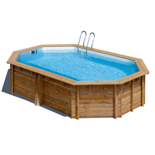 GRE CANNELLE PISCINA DE MADERA  551 X 351 X ↕119 CM  790087