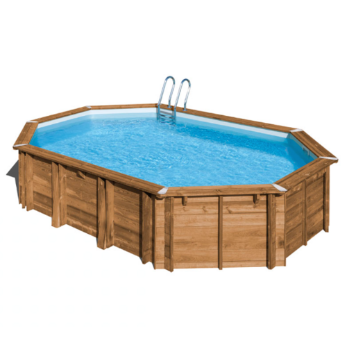 GRE AVOCADO PISCINA DE MADERA  656 X 456 X ↕131 CM  790203