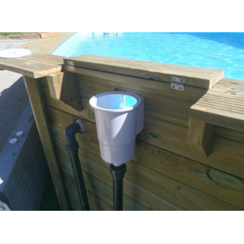 GRE AVOCADO PISCINA DE MADERA  656 X 456 X ↕131 CM  790203