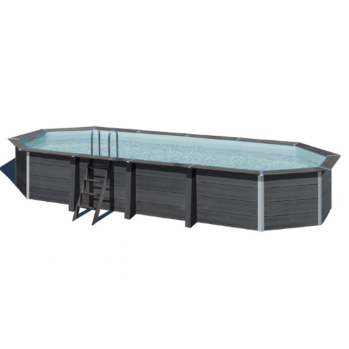 GRE ADVANTGARDE PISCINA DE COMPOSITE OVALADA 804 X 386 X ↕124 CM  KPCPV80