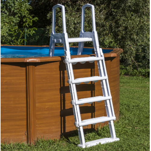 GRE ESCALERA DE SEGURIDAD 2X4 PELDAÑOS MOLDEADA POR SOPLADO L4PL