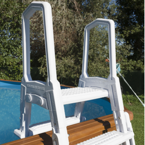 GRE ESCALERA DE SEGURIDAD 2X4 PELDAÑOS MOLDEADA POR SOPLADO L4PL