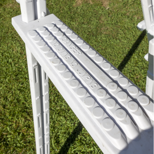 GRE ESCALERA DE SEGURIDAD 2X4 PELDAÑOS MOLDEADA POR SOPLADO L4PL