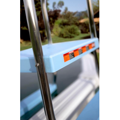 GRE ESCALERA 2X4 PELDAÑOS ACERO INOX AR1680