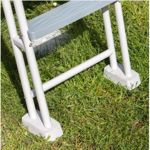 GRE ESCALERA DE SEGURIDAD 2X3 PELDAÑOS ACERO GALVANIZADO ES1213