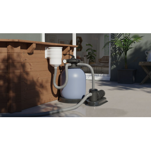 GRE DEPURADORA DE ARENA CUBA Ø500 MM – 10,6 M³/H  FS550