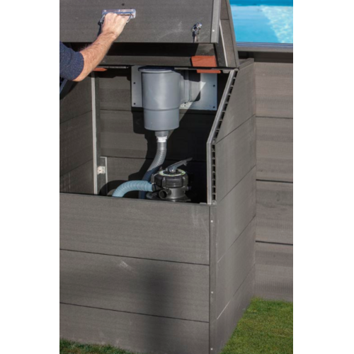 GRE CASETA DE COMPOSITE ALTURA 119 CM TRCP124