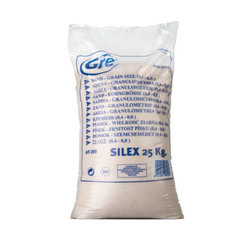 GRE ARENA FILTRANTE SILEX 25 KG  AR200