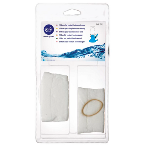 GRE ACCESORIOS PARA LIMPIAFONDOS - 2 FILTROS Y12