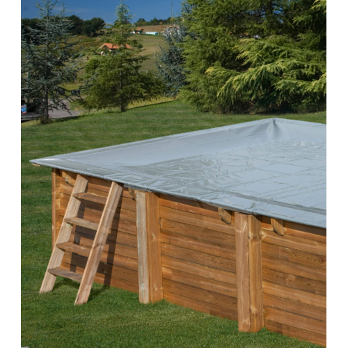 GRE CUBIERTA INVIERNO PARA PISCINA DE MADERA MINT RECTANGULAR 1058X467CM 778041
