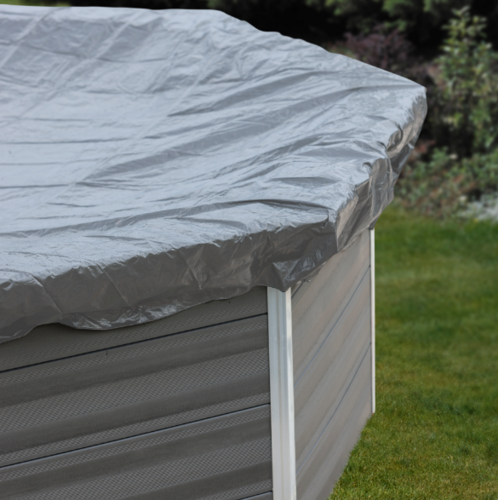 GRE CUBIERTA INVIERNO PARA PISCINA COMPOSITE OVALADA 854X436CM CIKPCO80