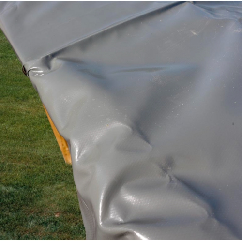 GRE CUBIERTA INVIERNO PARA PISCINA DE MADERA VERMELA OVALADA 712X512CM 621103