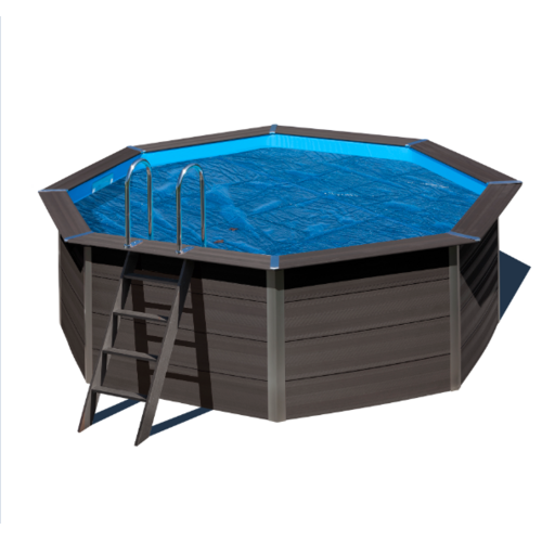 GRE CUBIERTA VERANO PARA PISCINAS COMPOSITE REDONDA Ø361CM CVKPCO41