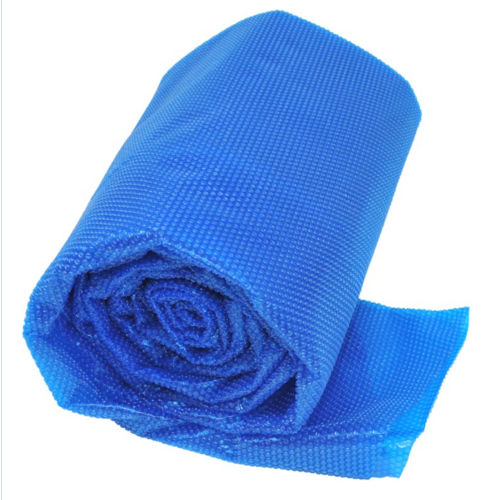 GRE CUBIERTA VERANO PARA PISCINAS DE MADERA VERMELA OVALADA 618X418CM 786634