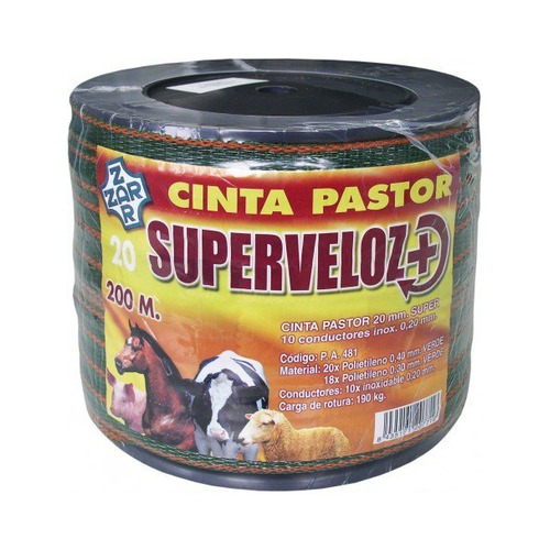 CINTA PASTOR SUPERV 20mm INOX 200M PA474