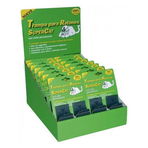 RATONERA PEQUEÑA 2 UD MG2184 SUPERCAT