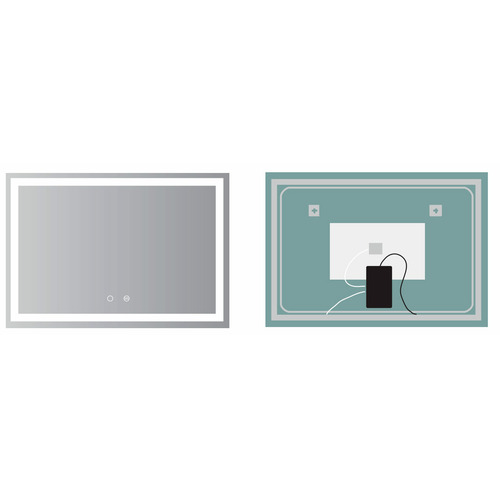 LEDIMEX HOLANDA ESPEJO RECTANGULAR RETROILUMINADO 120X80