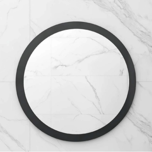 PYP MIRKO ESPEJO REDONDO NEGRO Ø 80