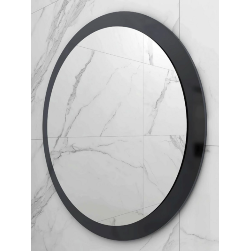 PYP MIRKO ESPEJO REDONDO NEGRO Ø 80