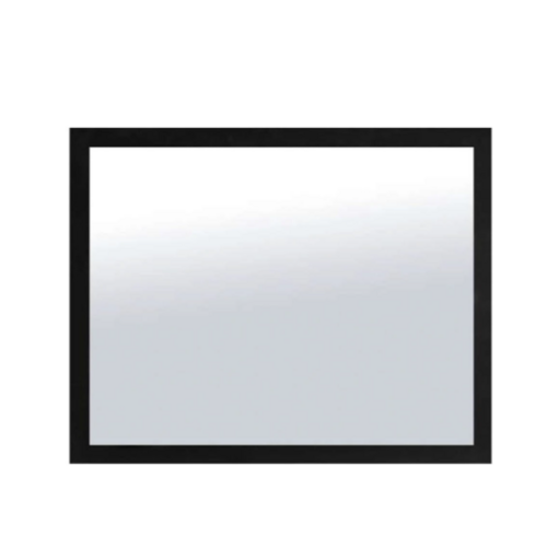PYP MIRKO ESPEJO RECTANGULAR NEGRO 100X80