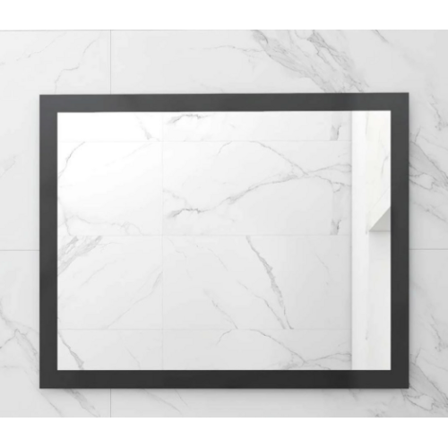 PYP MIRKO ESPEJO RECTANGULAR NEGRO 100X80