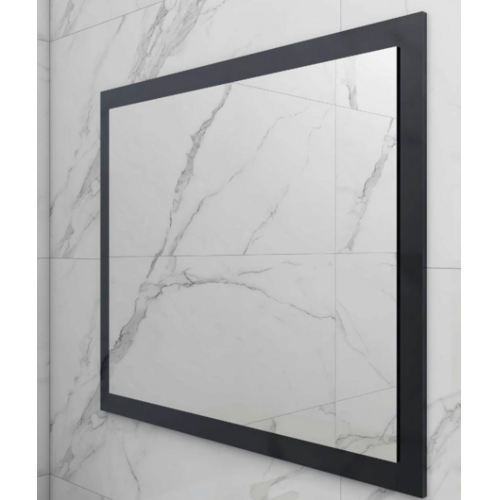 PYP MIRKO ESPEJO RECTANGULAR NEGRO 100X80