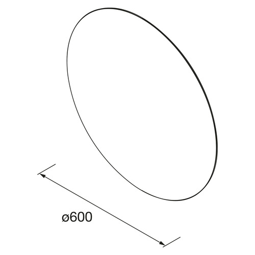 SALGAR OASIS ESPEJO REDONDO Ø 60 CM