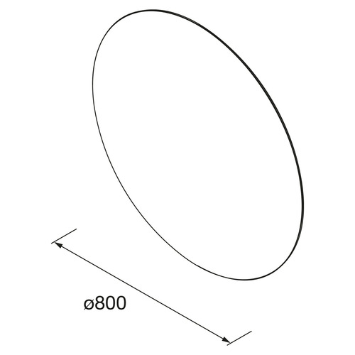 SALGAR OASIS ESPEJO REDONDO Ø 80 CM