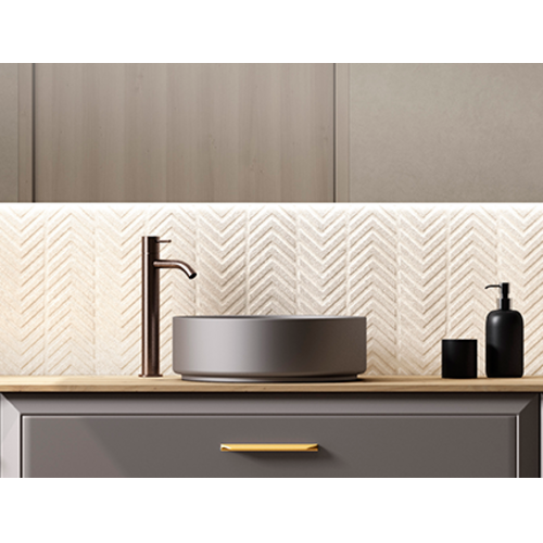 VISOBATH COLORS LAVABO CERÁMICO NEGRO  Ø37 CM