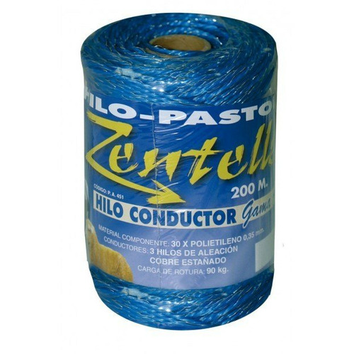 HILO PASTOR AZUL 200M 6H INOX  PA452 ZAR